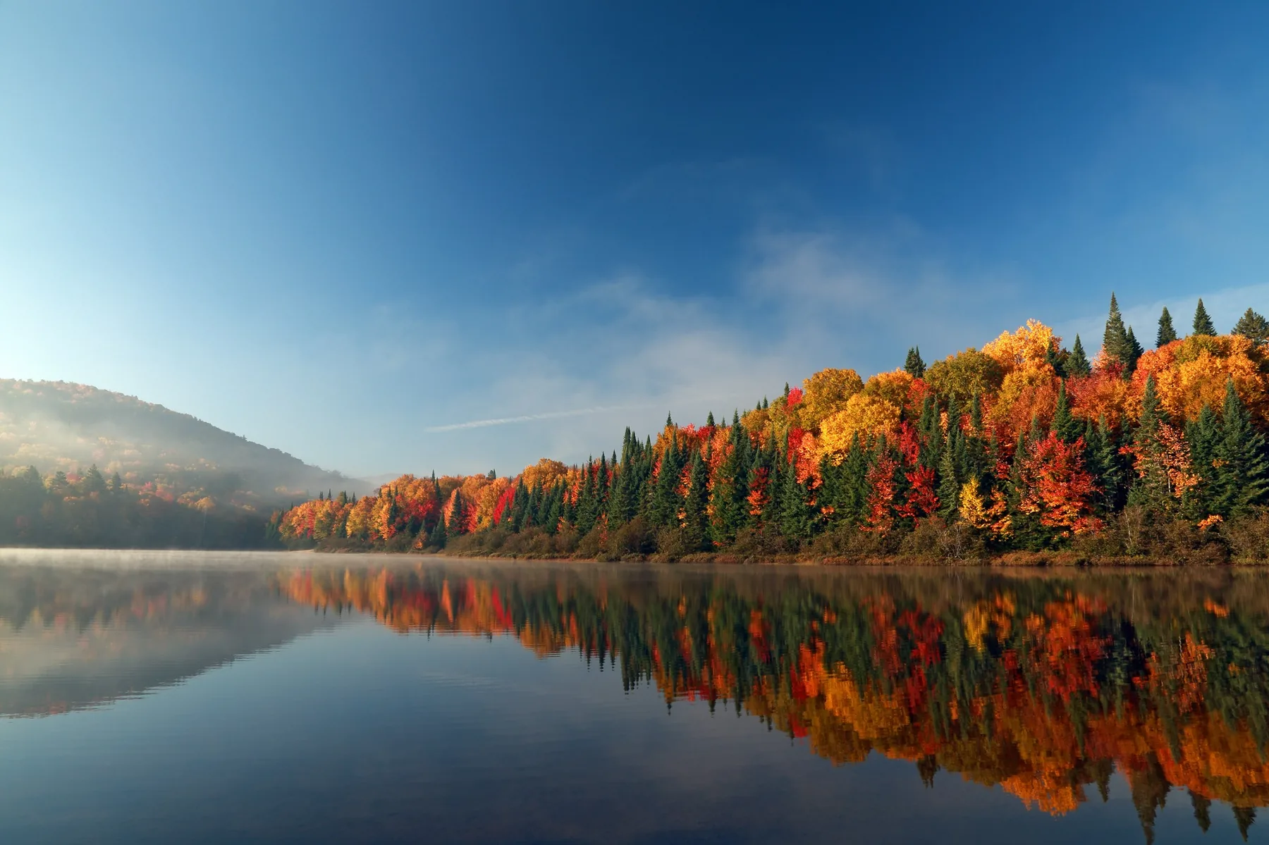Canadian autumn landscape