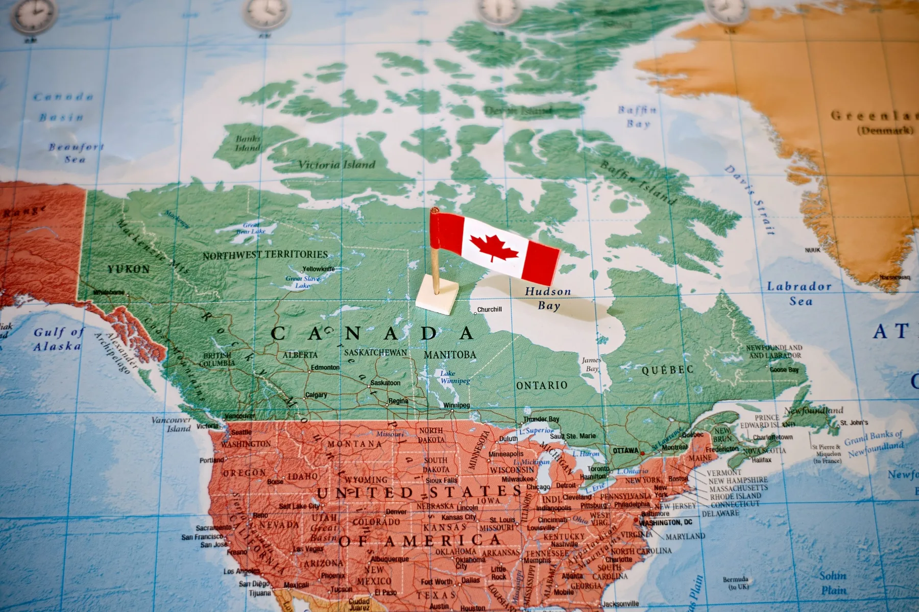 Map of Canada