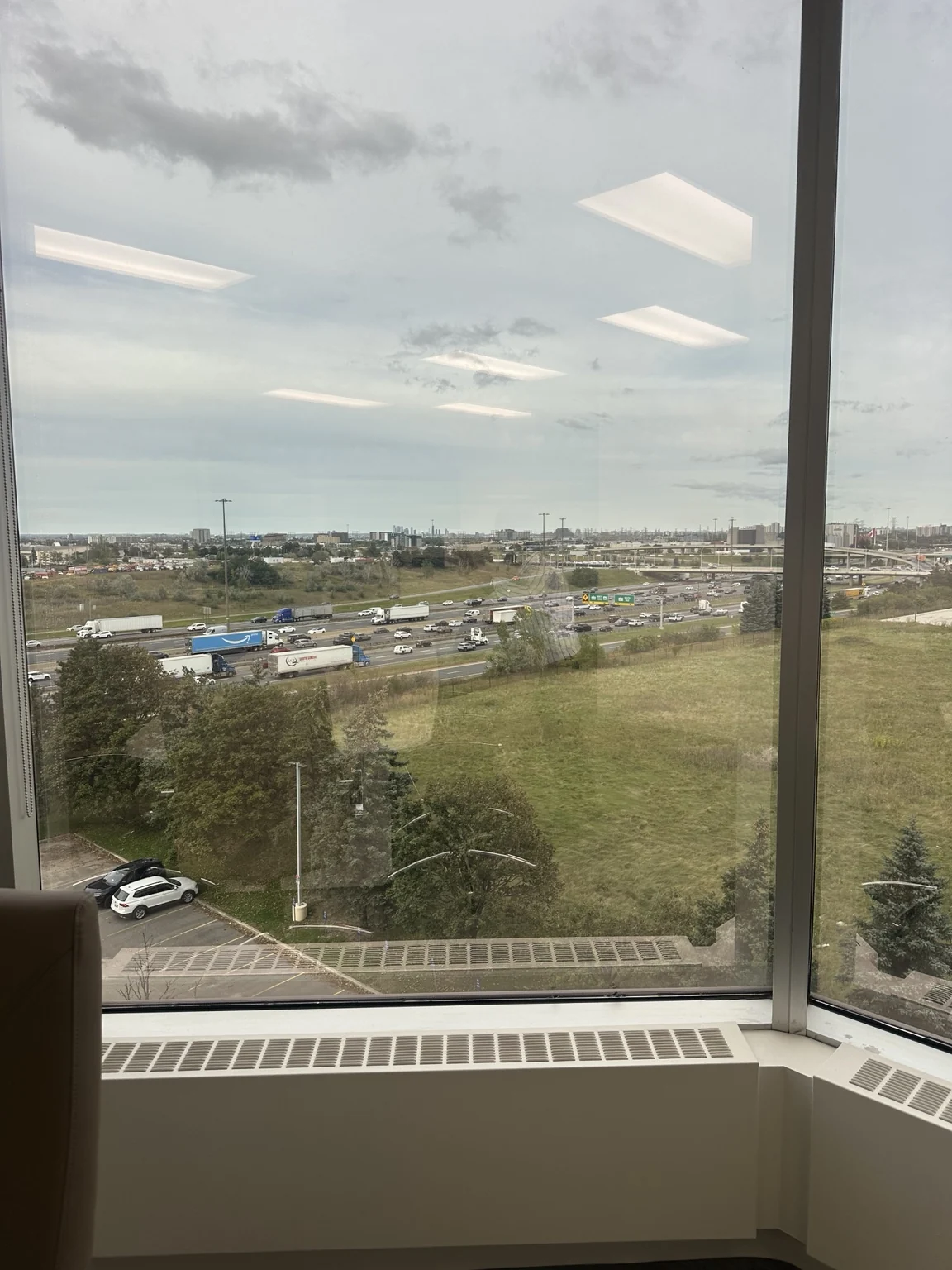 View from UBS Immigration office