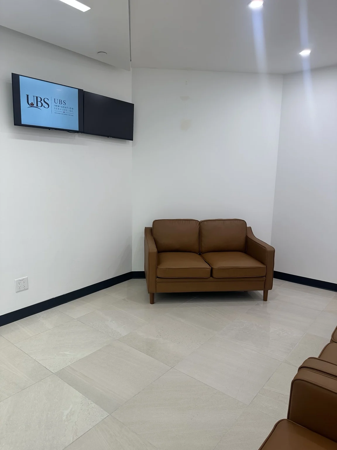 UBS Immigration waiting area